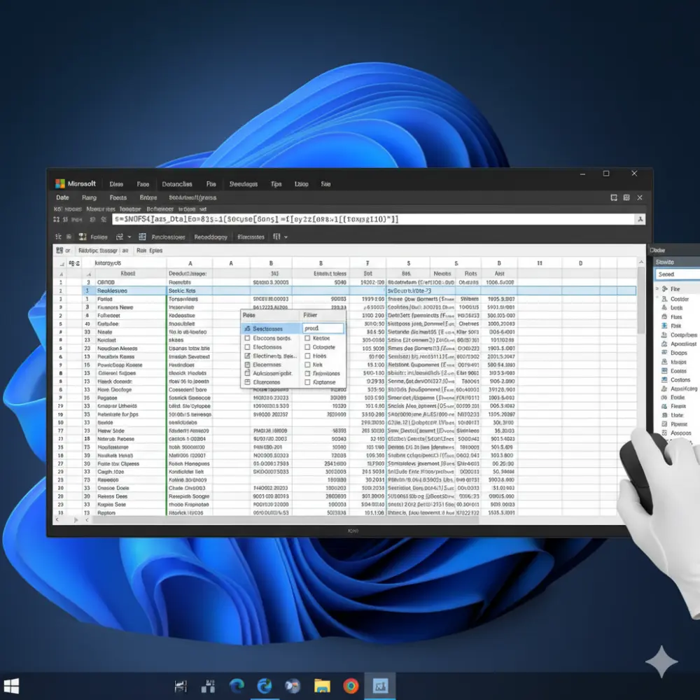 تحليل وتنظيم بياناتك على Excel باحتراف – استخراج تقارير وملخصات جاهزة
