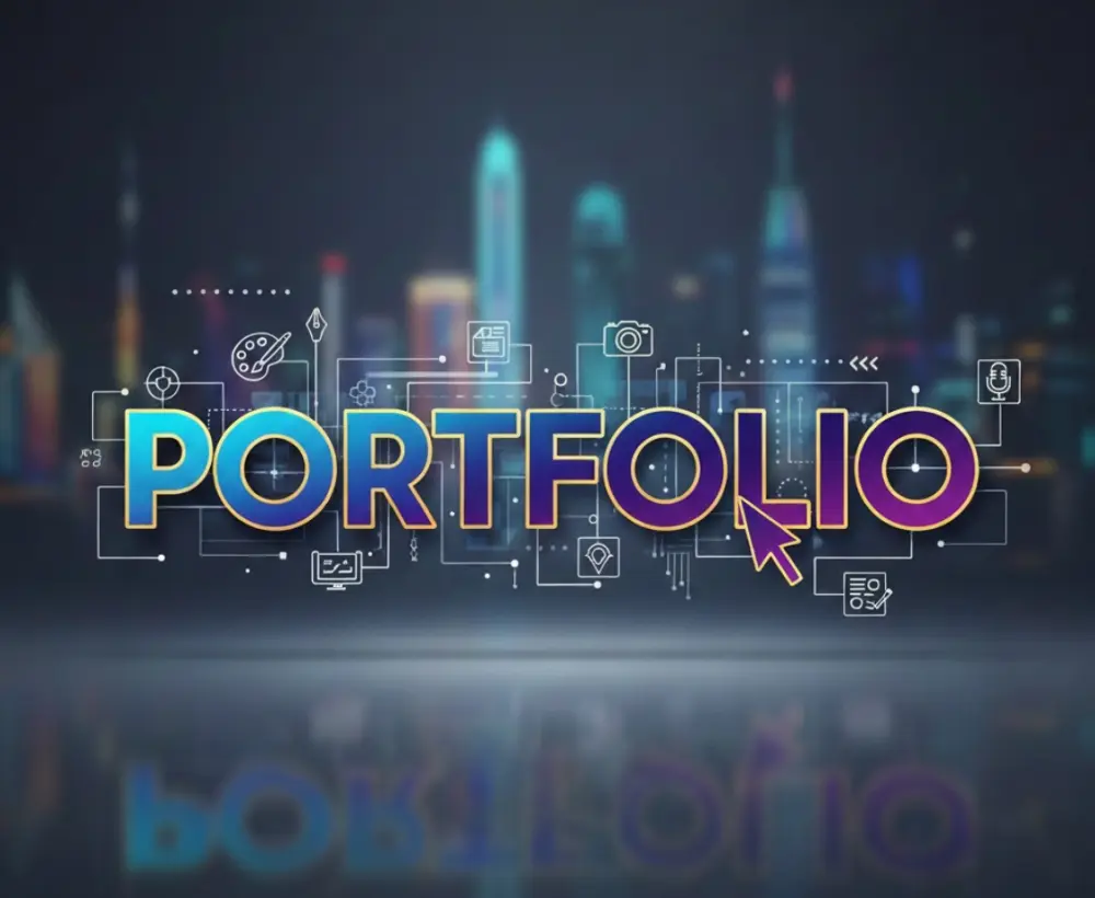 تصميم بورتفوليو شخصي احترافي يجذب العملاء