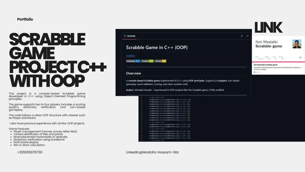 خدمة تصميم عروض البوربوينت الاحترافية (PowerPoint Portfolio Design Service)