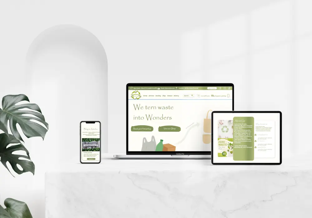 تصميم صفحة موقعك UXUI تجذب عملائك