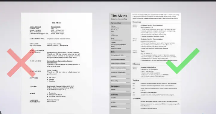 تصميم سيرة ذاتية (CV) احترافية وجاهزة للطباعة
