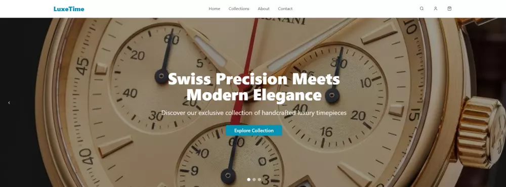 تصميم صفحة هبوط احترافية لمشروعك (Landing Page) 3 اقسام