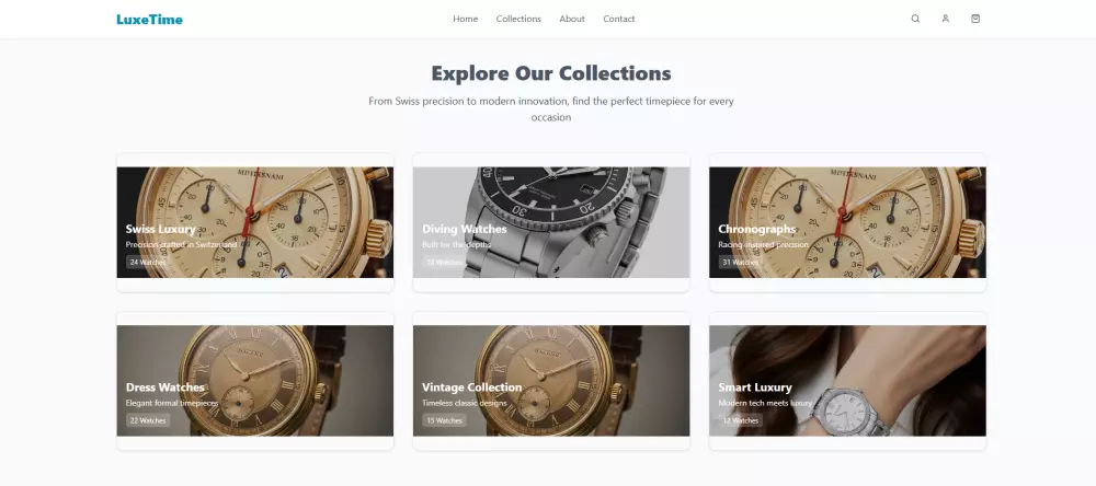 تصميم صفحة هبوط احترافية لمشروعك (Landing Page) 3 اقسام