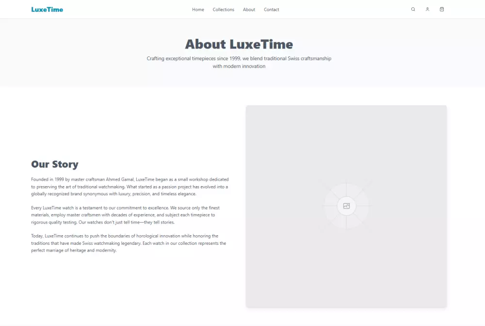 تصميم صفحة هبوط احترافية لمشروعك (Landing Page) 3 اقسام