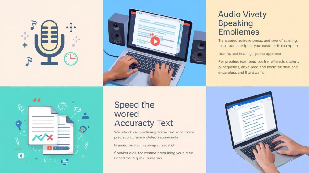 تفريغ صوت وفيديو إلى نصوص Word بشكل احترافي بدقة وبسرعة حتي ساعتين (120 دقيقة)