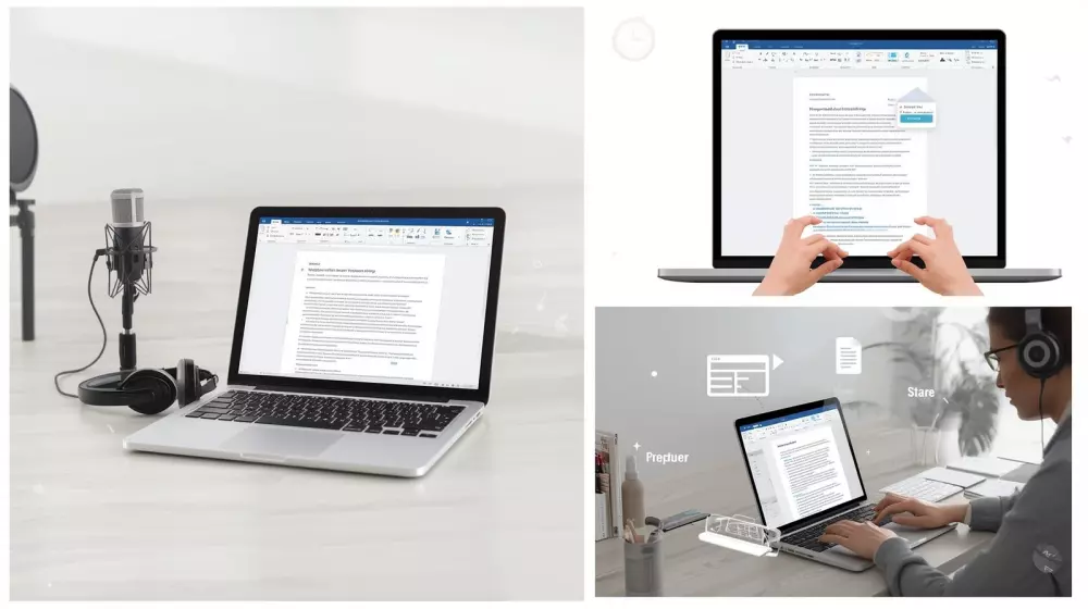 تفريغ صوت وفيديو إلى نصوص Word بشكل احترافي بدقة وبسرعة حتي ساعتين (120 دقيقة)