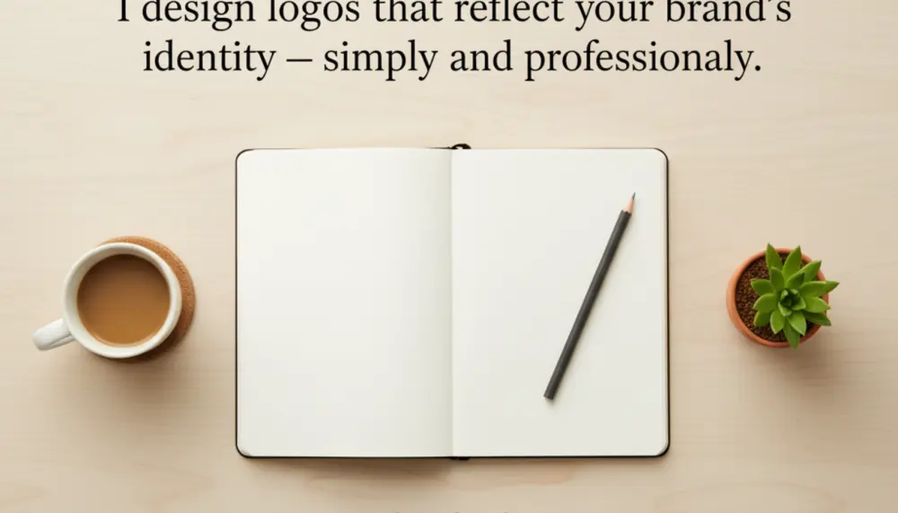 تصميم لوجو احترافي يعبر عن هوية مشروعك ببساطة وأناقة