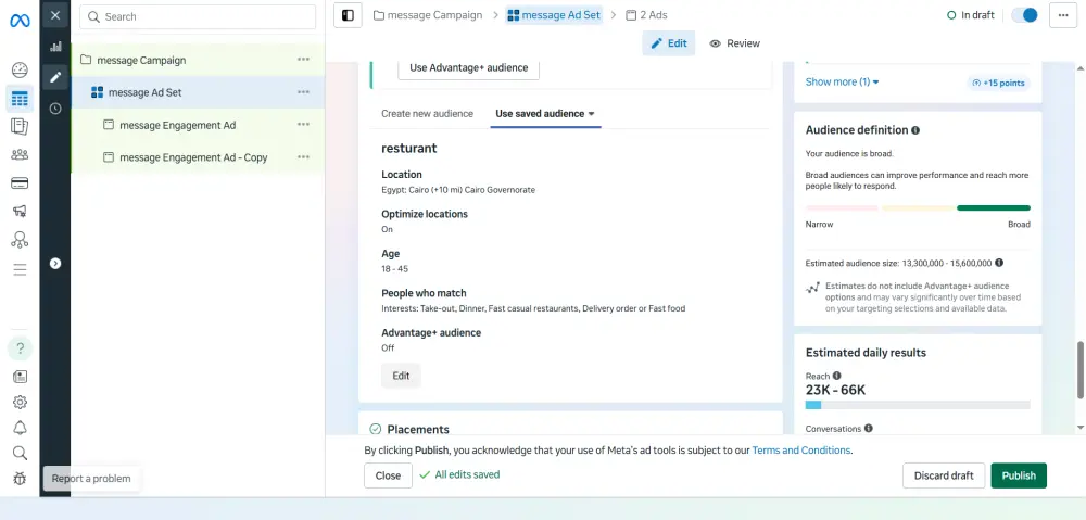ترويج منشورك على فيسبوك بإعلان ممول احترافي