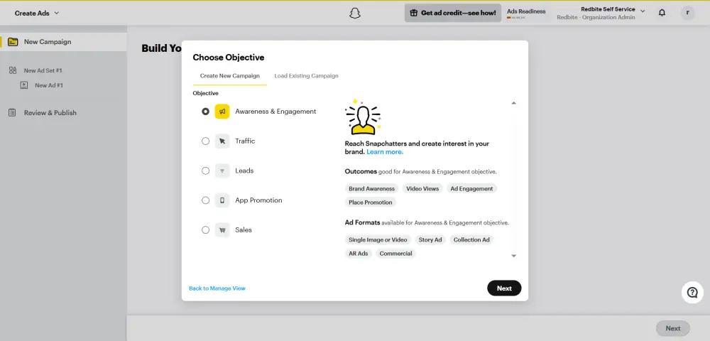 خدمة ترويج نشاطك على Snapchat بإعلان ممول احترافي
