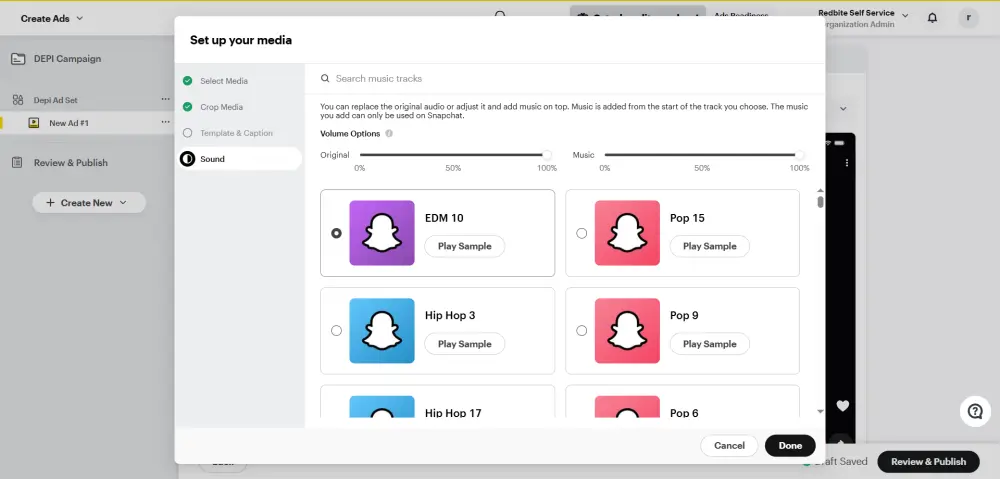 خدمة ترويج نشاطك على Snapchat بإعلان ممول احترافي