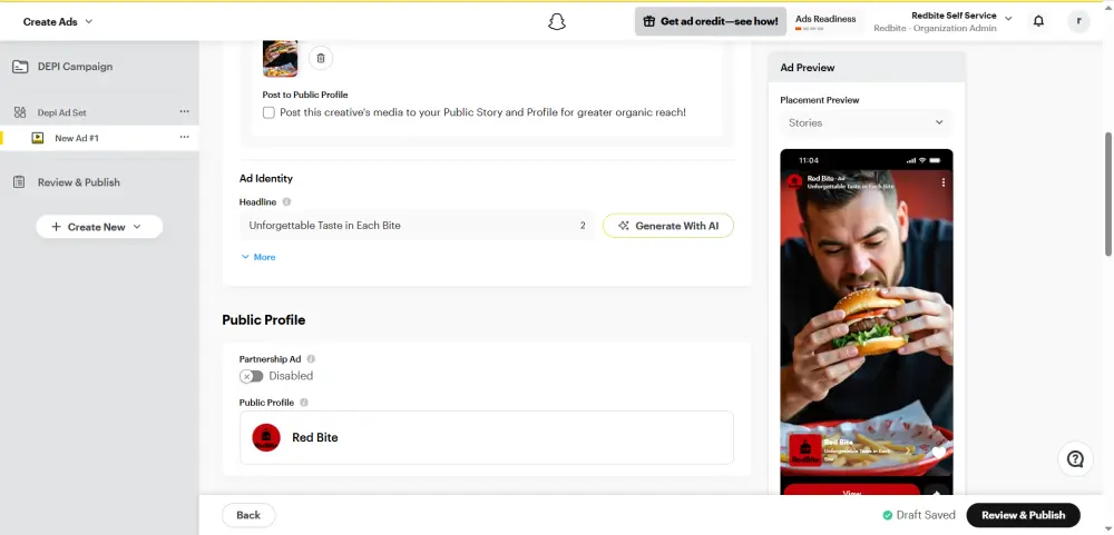 خدمة ترويج نشاطك على Snapchat بإعلان ممول احترافي