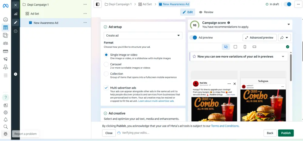 سأقوم بتحليل جمهورك و إعداد عرض تقديمي و إنشاء إعلان على المنصات