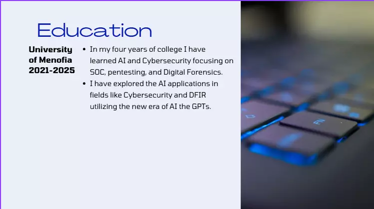 التدريب والجلسات التعليمية في الآمن السيبراني