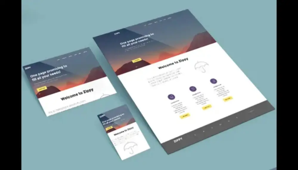 تطوير وتصميم واجهة امامية للمواقع