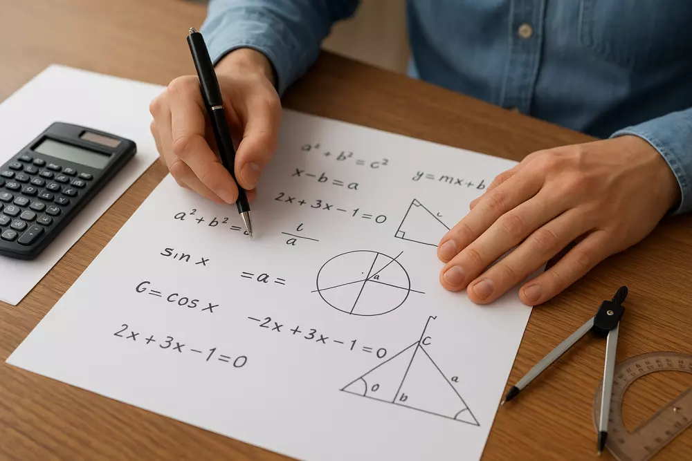 كتابة معادلات رياضية ورسم رسومات هندسية بطريقة احترافية