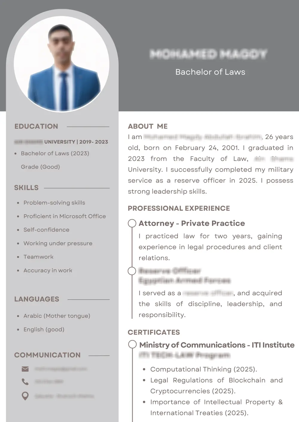 تصميم سيرة ذاتية (CV) احترافية إبداعية ومبهجة بتنسيق جذاب