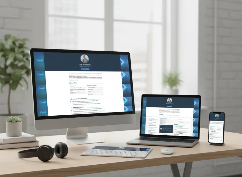 تصميم Landing Page احترافية
