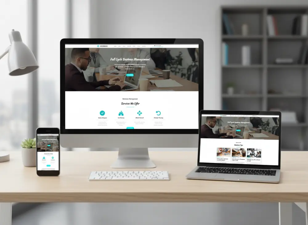 تصميم Landing Page احترافية