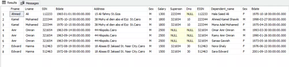 إنشاء Queries باستخدام SQL (تقارير + تحليل بيانات)