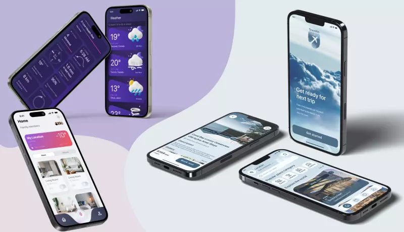 تصميم واجهة تطبيق موبايل احترافية وعصرية مع تجربة مستخدم سلسة وتعديلات مجانية.