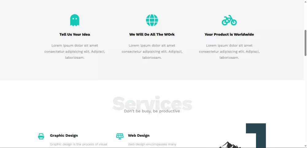 Landing Page حديثة بواجهة أنيقة وتجربة مستخدم سلسة