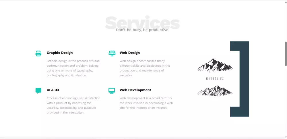 Landing Page حديثة بواجهة أنيقة وتجربة مستخدم سلسة
