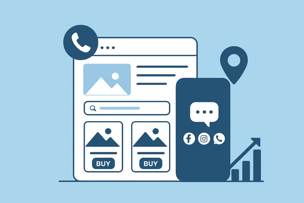 تصميم موقع الكتروني لعرض خدماتك