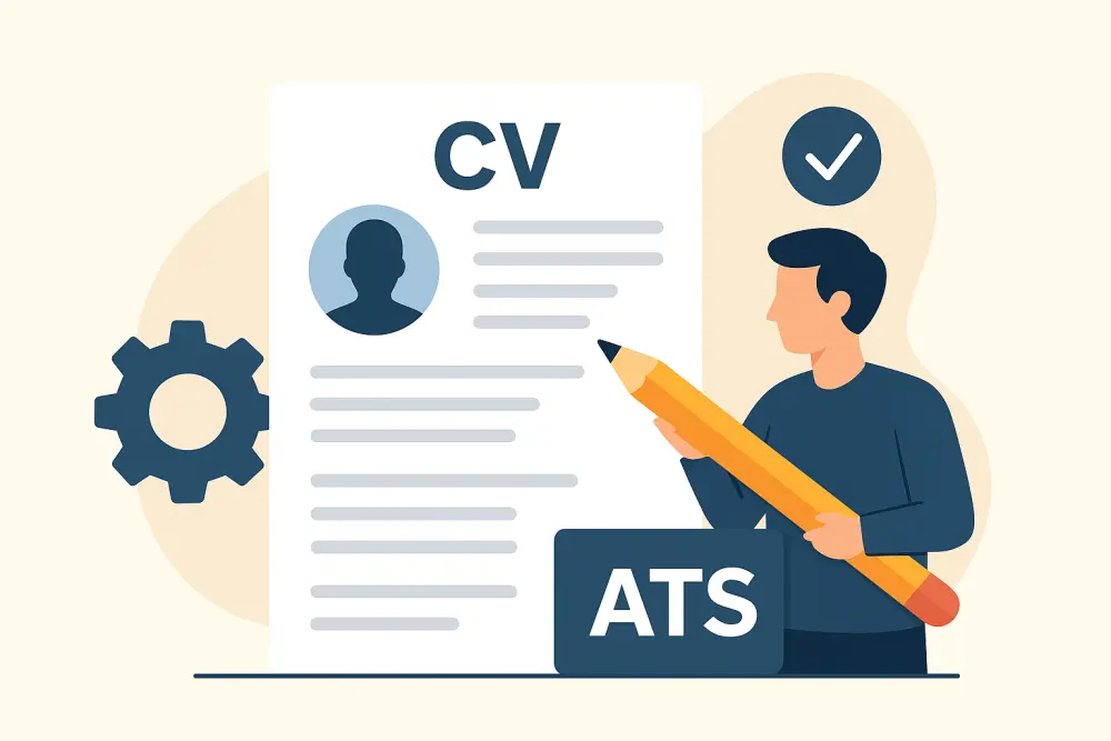 انشاء سيرة ذاتية CV - ATS احترافية