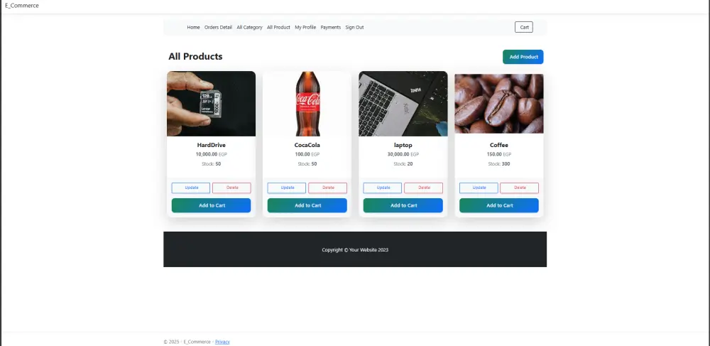 انشاء موقع الكتروني ب استخدام ASP.NET