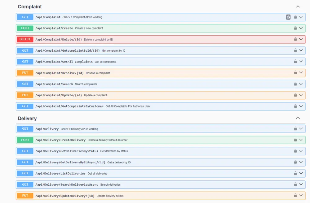 نظام شبيه بأوبر (Uber System Web API)