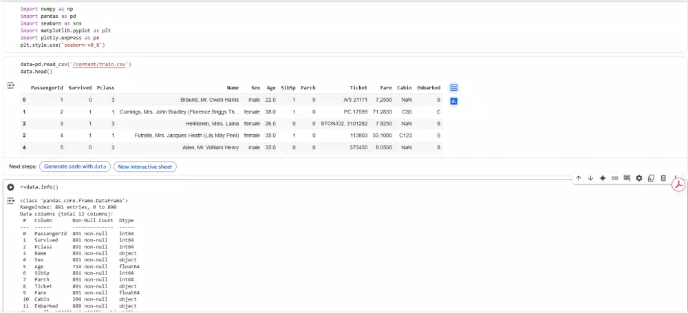 تحليل البيانات باستخدام Python