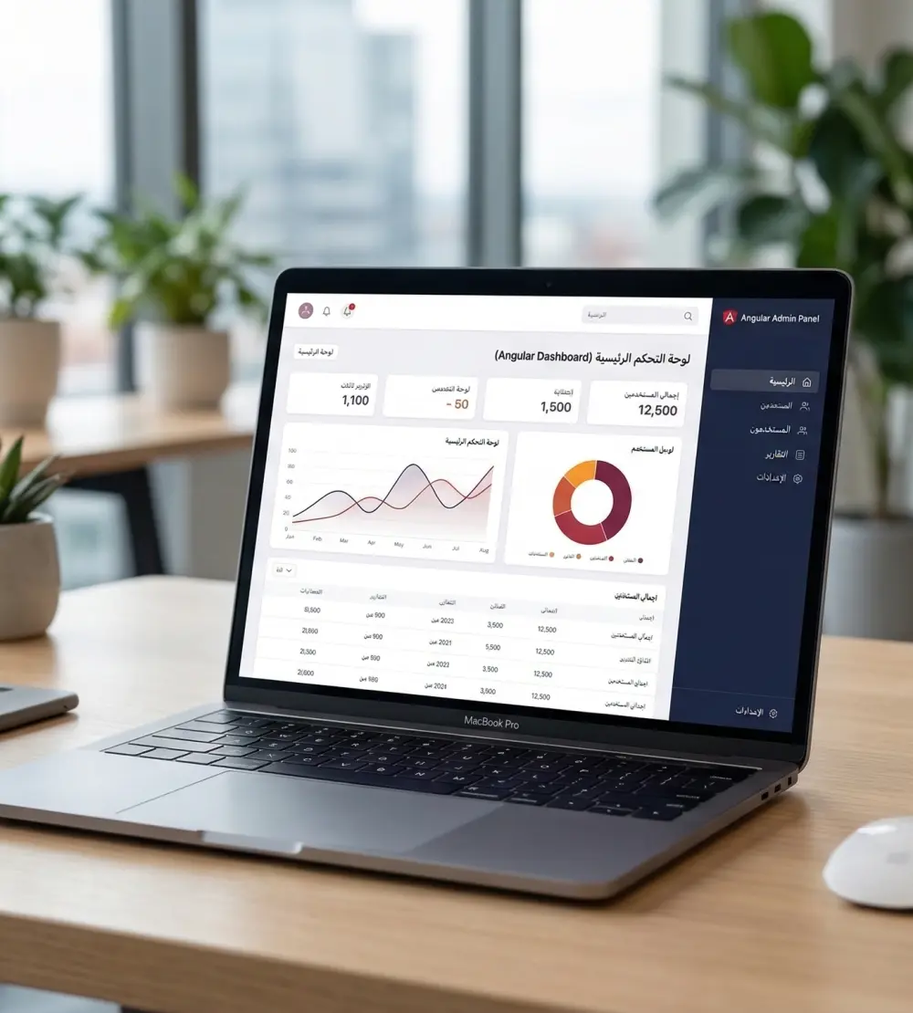 تطوير واجهات ويب تفاعلية (Components) باستخدام إطار عمل Angular