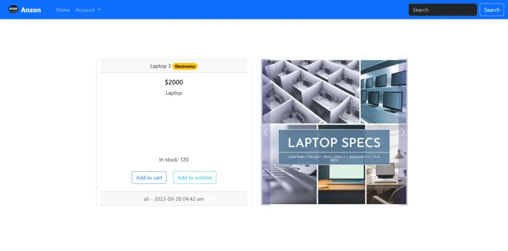 تطوير تطبيق ويب كامل (Full Stack MERN)