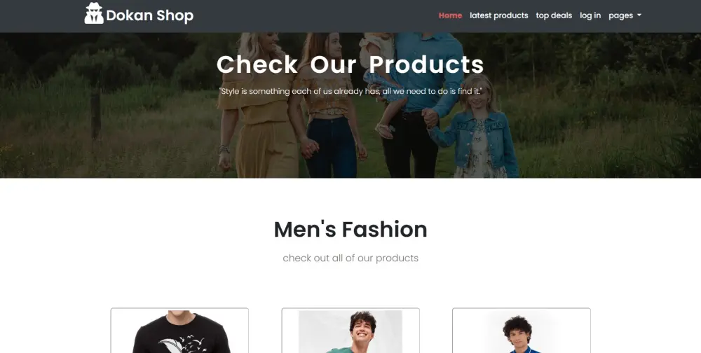 أقدّم خدمة تصميم وبرمجة متجر إلكتروني احترافي للموضة والإكسسوارات باستخدام HTML وCSS وJavaScript مع تصميم متجاوب بالكامل