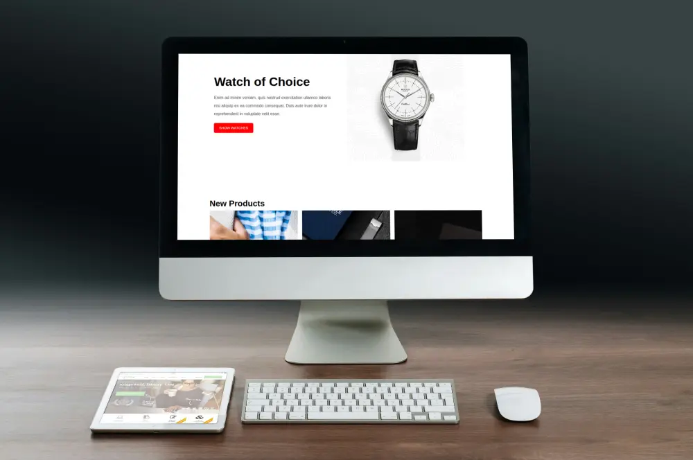تصميم صفحة هبوط landing page بسيطة بHTML, CSS & Bootstrap
