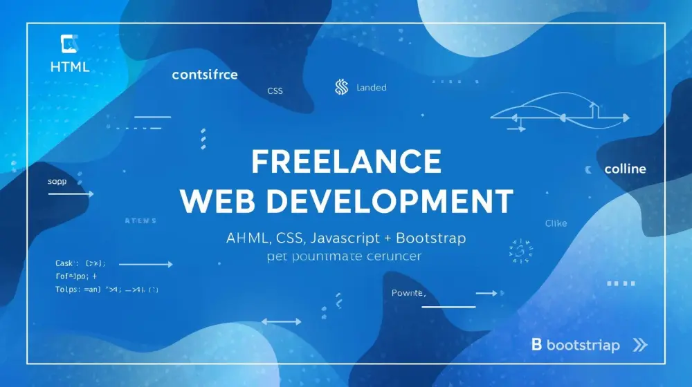سأصمم لك موقع ويب احترافي متجاوب باستخدام HTML وCSS وJavaScript وBootstrap