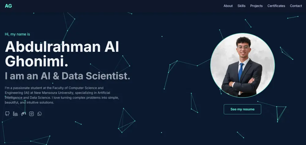 إنشاء بورتفوليو احترافي لعرض خبراتك ومهاراتك