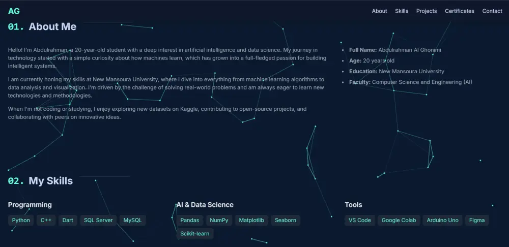 إنشاء بورتفوليو احترافي لعرض خبراتك ومهاراتك