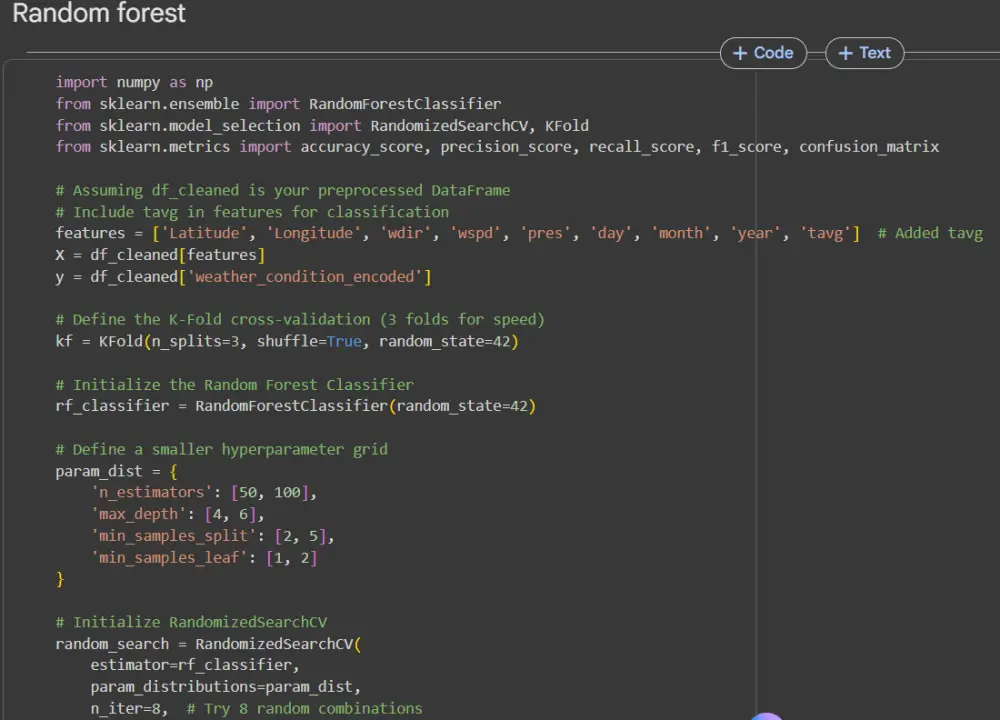 بناء نماذج تعلم آلي Machine Learning وتحليل البيانات