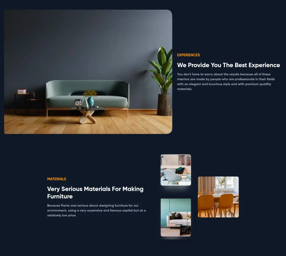 صفحة هبوط Landing Page احترافية تدعم عدة لغات و تدعم الوضع الليلى