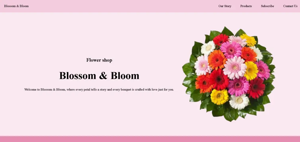 صفحة رئيسية(هبوط) - landing/Home page