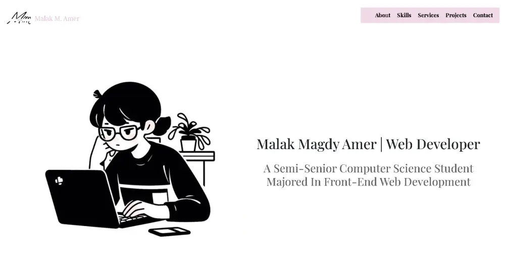 صفحة رئيسية(هبوط) - landing/Home page