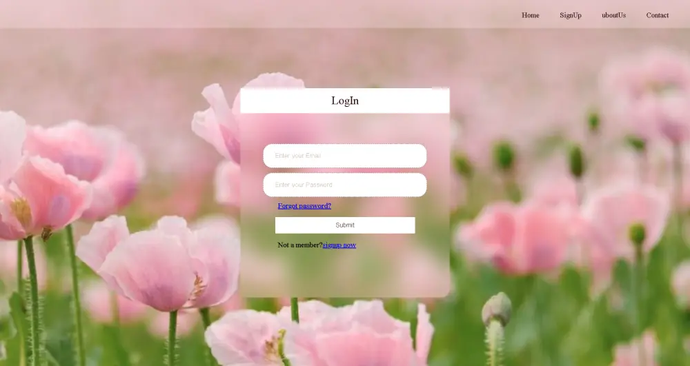 صفحة رئيسية(هبوط) - landing/Home page