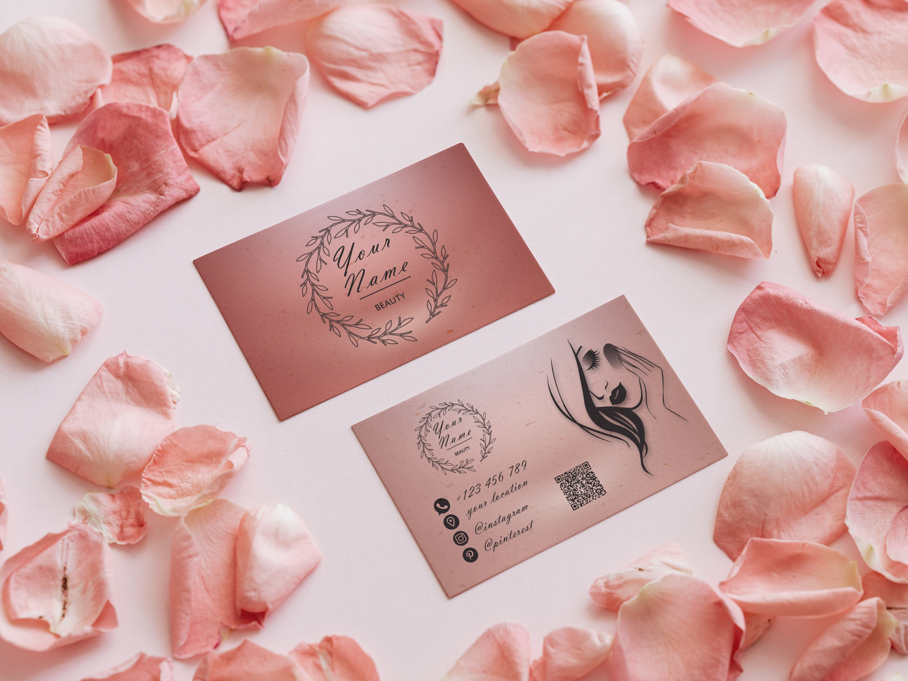 سوف اقوم بتصميم 1 بطاقة أعمال Business Card مع باركود QR code مقابل 10 دولار