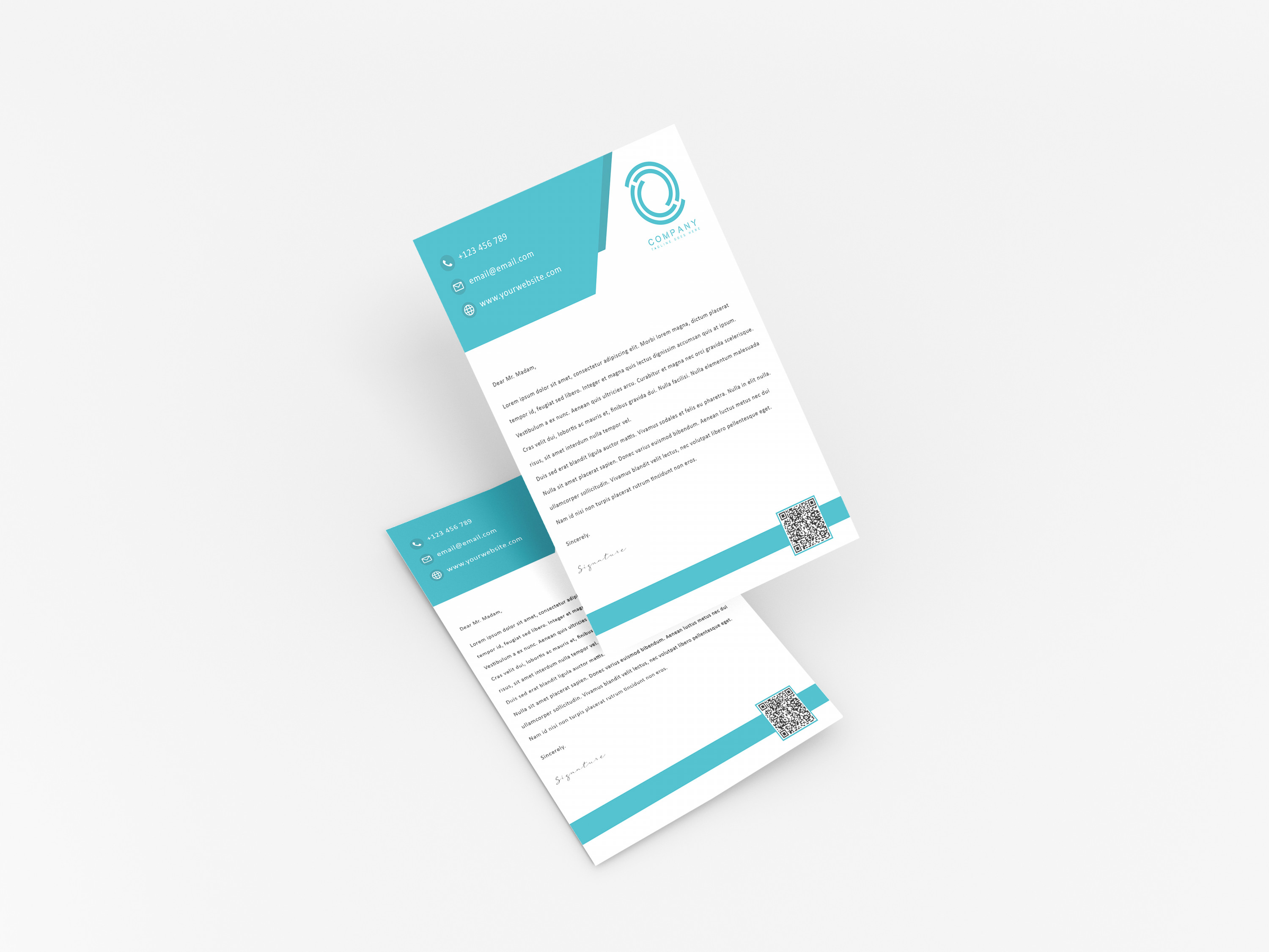 سوف اقوم بتصميم ورق مراسلات Letterhead مقابل 5 دولار