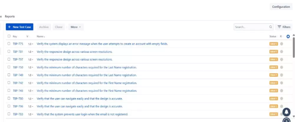 اختبار وظائف وتجربة المستخدم لموقعك وكتابة تقرير دقيق