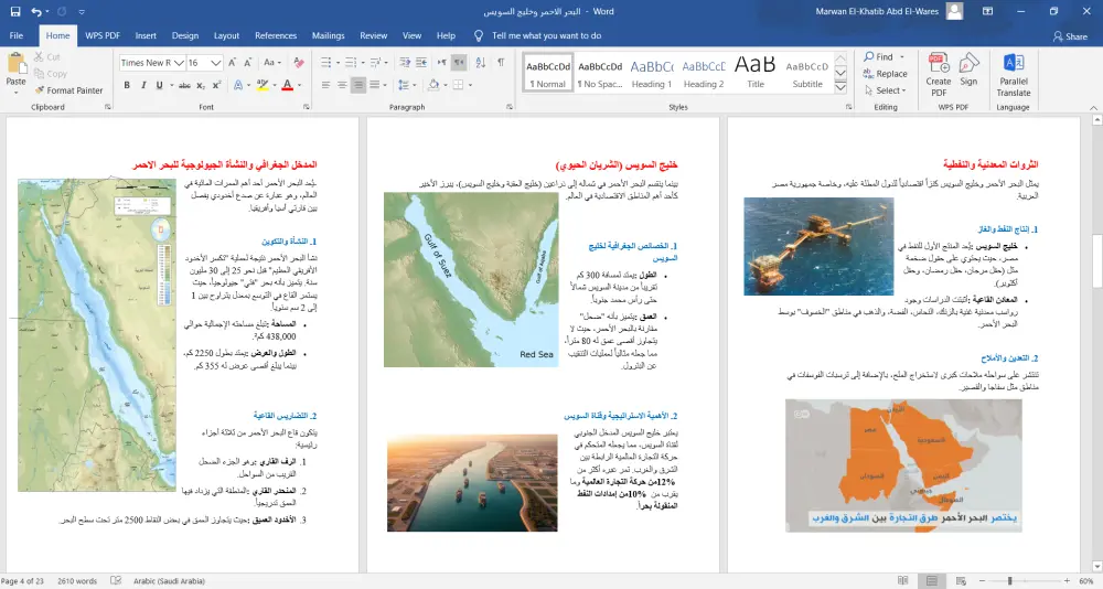انشاء وتنسيق وتدقيق ملفات Word باحترافية متكاملة باللغتين العربية والانجليزية.