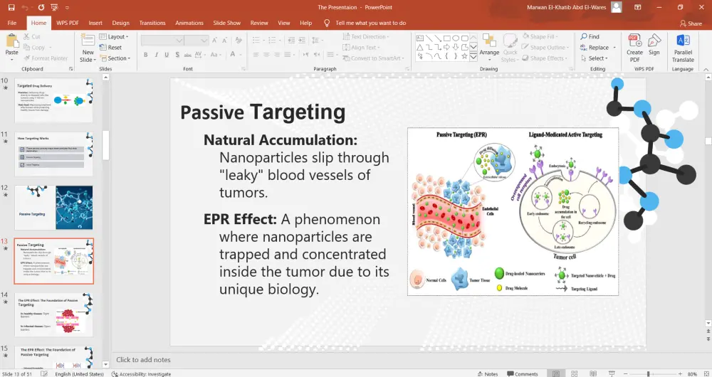 تصميم عروض تقديمة PowerPoint احترافية وجذابة.