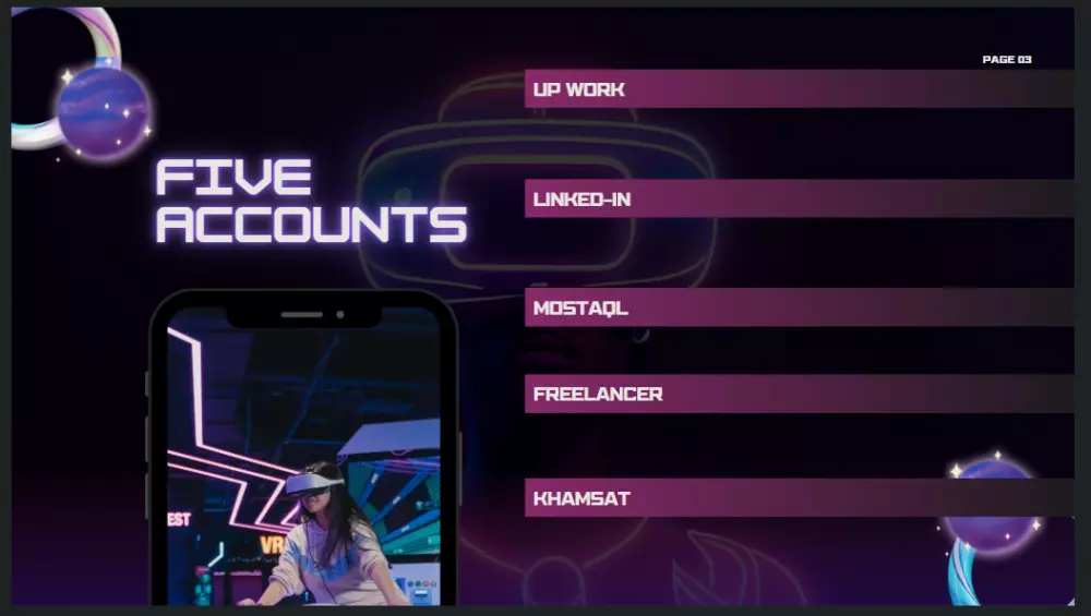 تصميم وكتابة العروض التقديمية علي الباوربوينت و canva