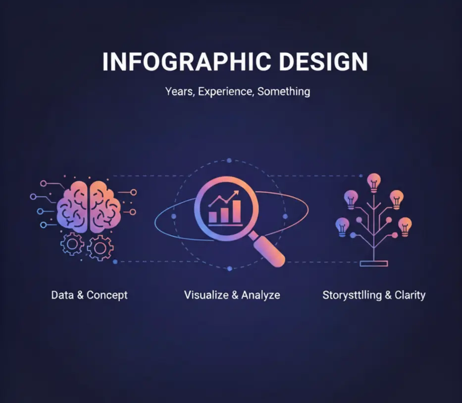 تصميم إنفوجرافيك احترافي وجذاب لتبسيط أصعب البيانات